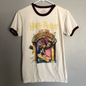 Out of Print Harry Potter and the Sorcerer’s Stone Ringer Tee
